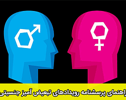 تبعیض, تبعیض جنسیتی, پرسشنامه تبعیض جنسیتی,راهنمای پرسشنامه رویدادهای تبعیض جنسیتی